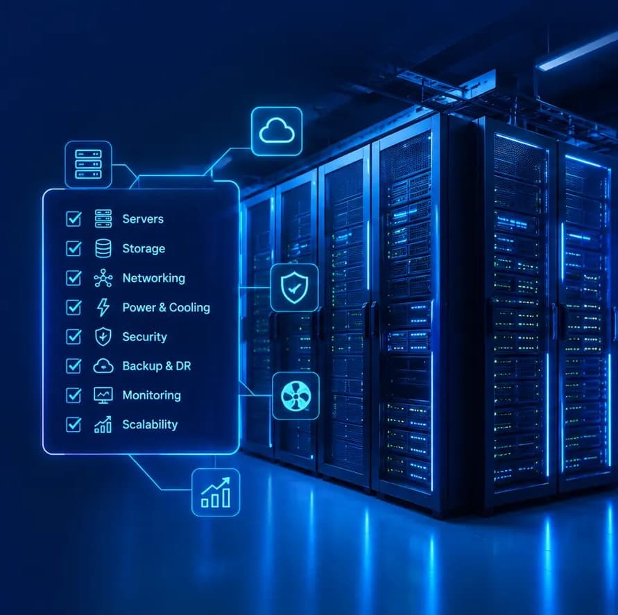Data Center Infrastructure Checklist for Growing Companies