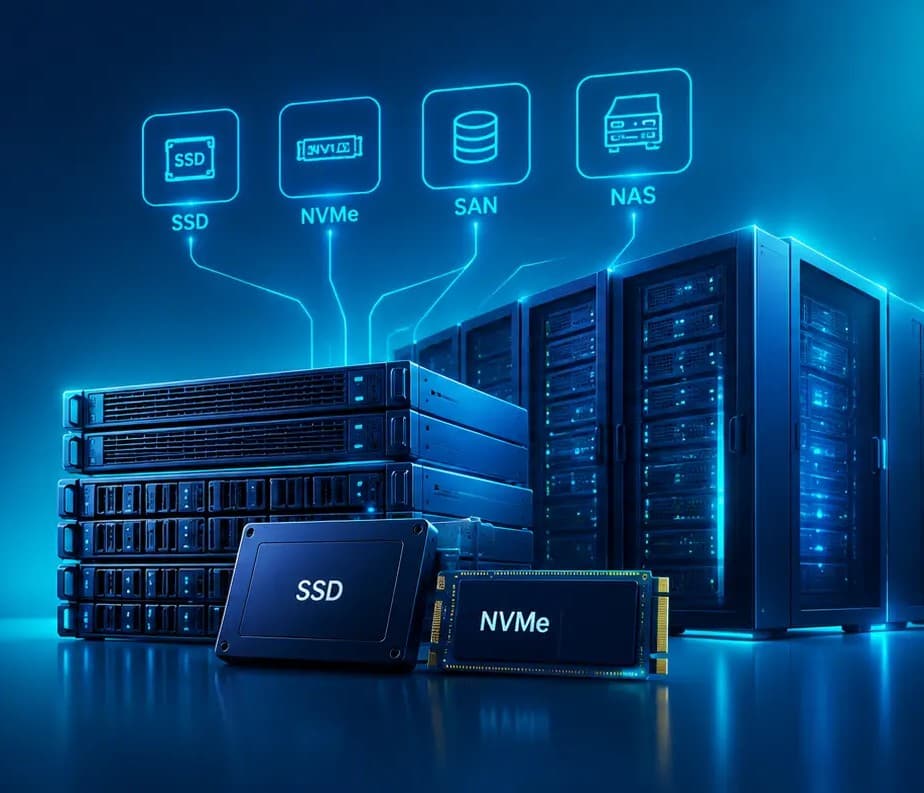 Enterprise Storage Buying Guide: SSD, NVMe, SAN and NAS Explained
